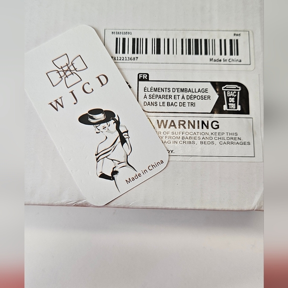 Red Acrylic Clear Clutch - Picture 12 of 12